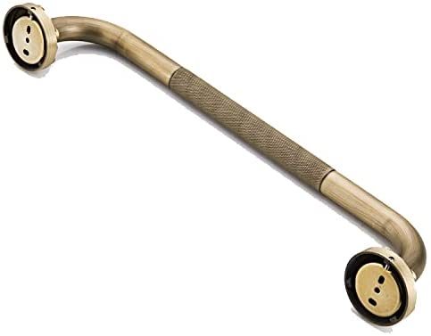 20.5 Inches Antique Bronze Brass Bathroom Shower Bath Grab Bar, Home Care Bath Hardware for Old People Kids