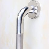 IMPEU 36-inch Grab Bar, Great for Towel Bar, Bathroom Shower Saftey Bar, Door Handle, Anti-Slip Design, Brushed Nickel finishes (36 Inch)