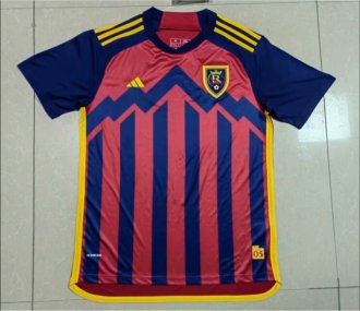 Real Salt Lake jersey home   23-24 red fans Football Soccer jersey 1:1 Thailand