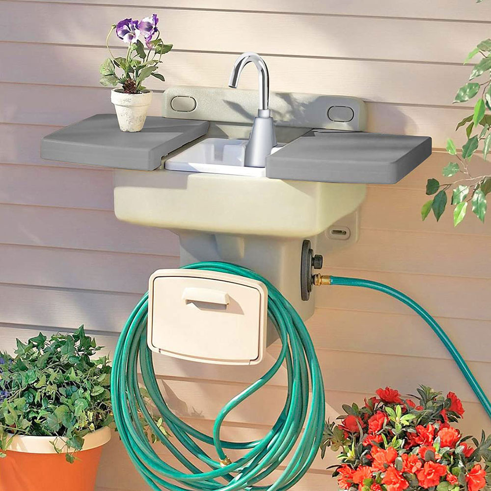 Us 69 99 Outdoor Garden Sink With Hose Hook Up Zdensk Com Outdoor Garden Sink With Hose Hook Up, How To Hook Up Outdoor Sink Garden Hose