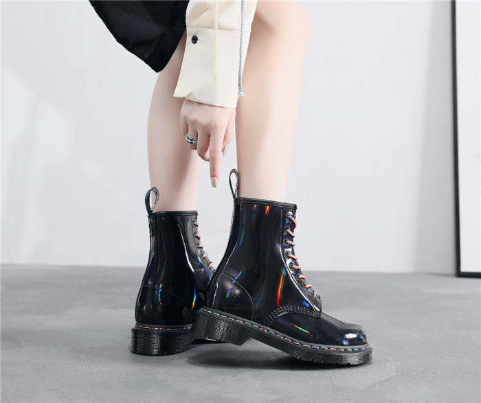 LASER LEATHER BOOTS