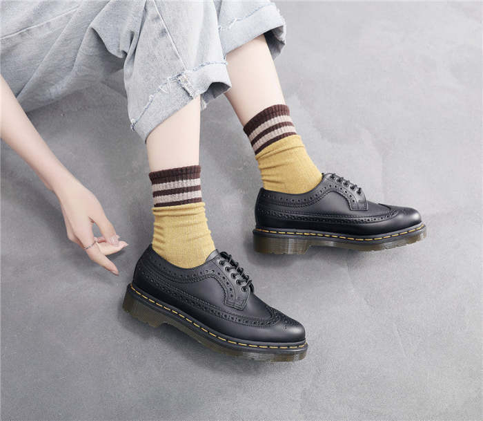 3989  LEATHER BROACH SHOES UNISEX