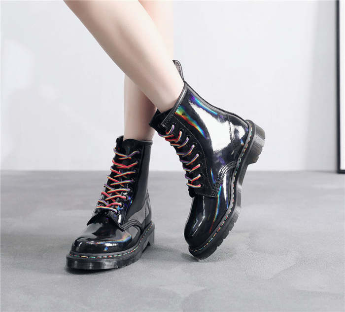 LASER LEATHER BOOTS