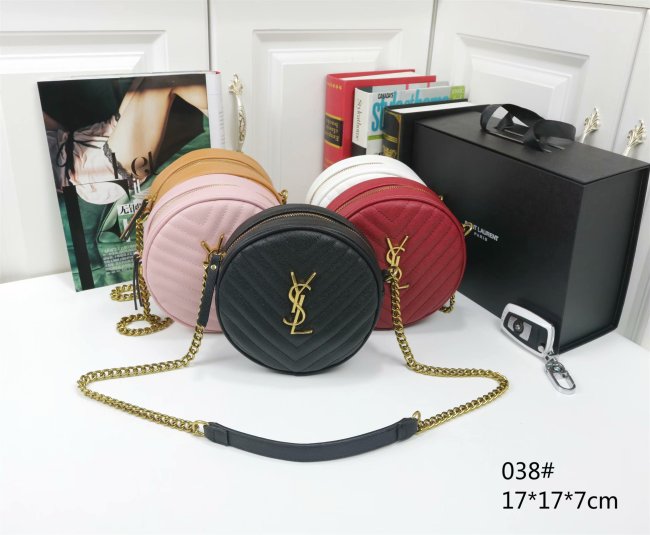 SM 038# Womens Crossbody Shoulder Bag Round Bag