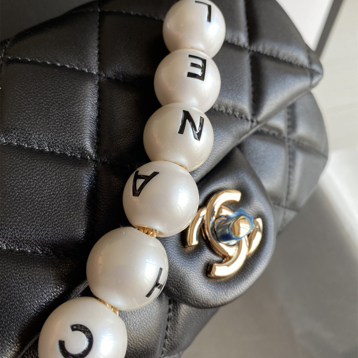 HML# High Quality Womens Girls Pearl Bag