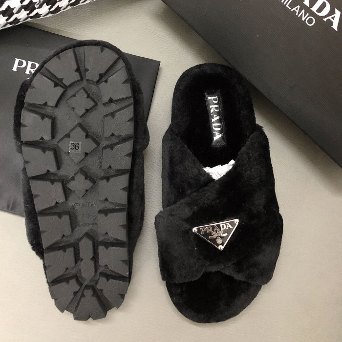 YM# Fluffy Slippers Plush Slippers