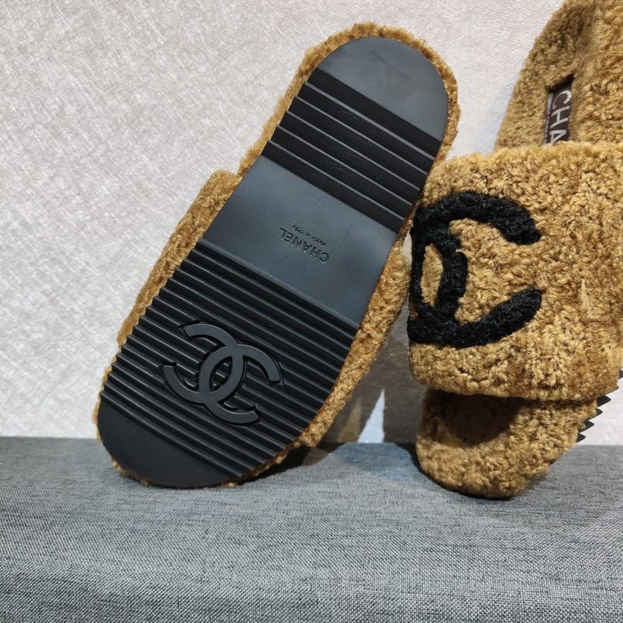 YM# Fluffy Slippers Plush Slippers