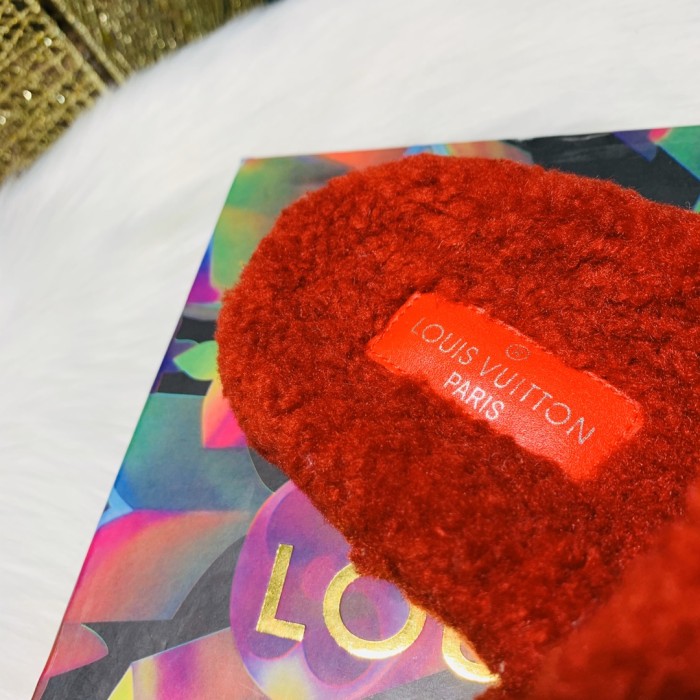 YM# Fluffy Slippers Plush Slippers