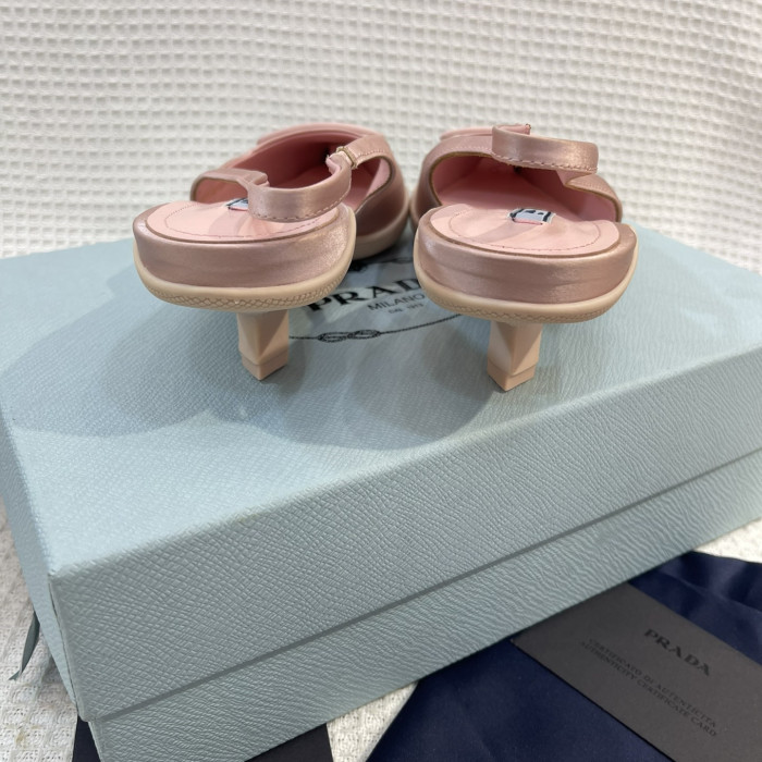 LK# High Quality Silk Fabrics Sandals Heel Height 3CM