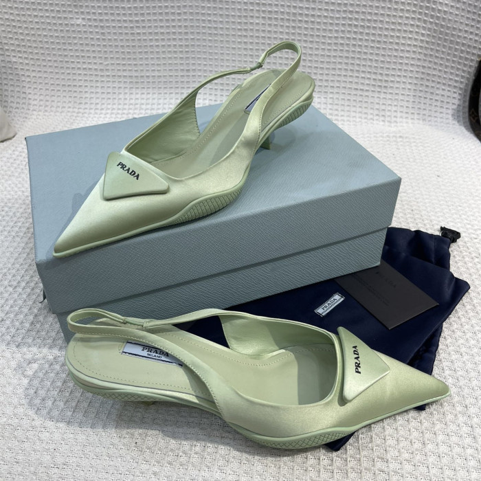 LK# High Quality Silk Fabrics Sandals Heel Height 3CM