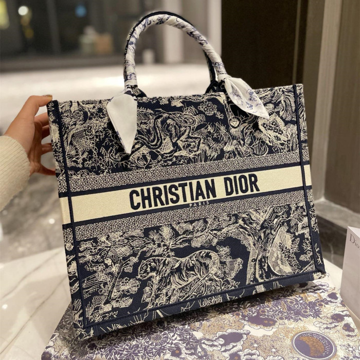 MZ# High Quality Womens Embroidered Shoulder Bag Totes 41CM