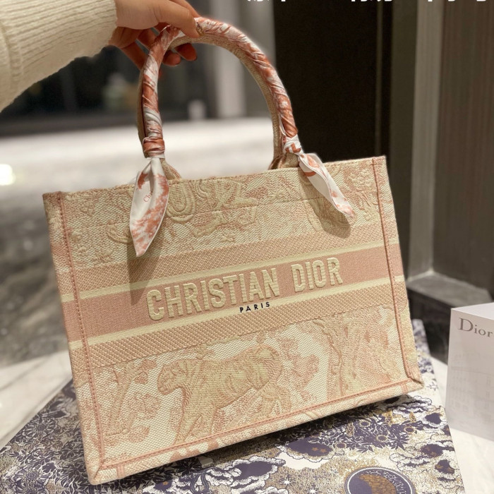MZ# High Quality Womens Embroidered Shoulder Bag Totes 36CM