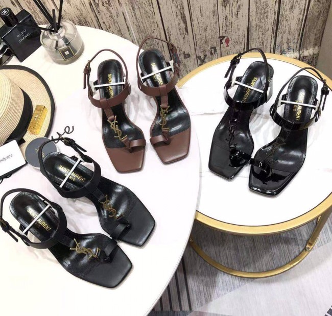 ALS# High Quality Womens Shoes Sandals High Heel 7.5CM