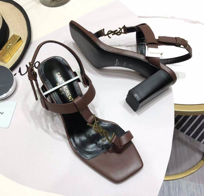 ALS# High Quality Womens Shoes Sandals High Heel 7.5CM