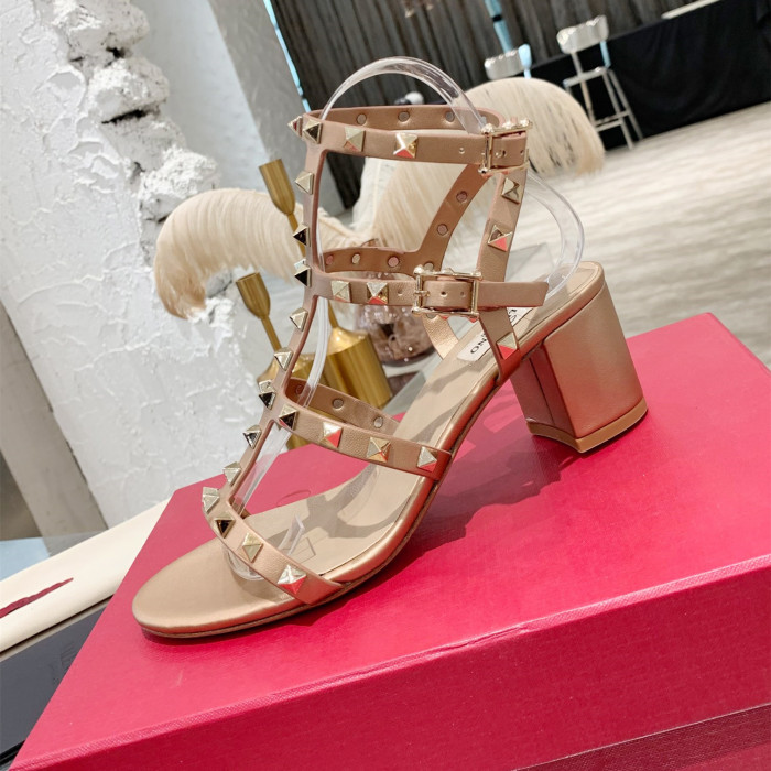 LK# High Quality Womens Shoes Sandals High Heel 6.5CM