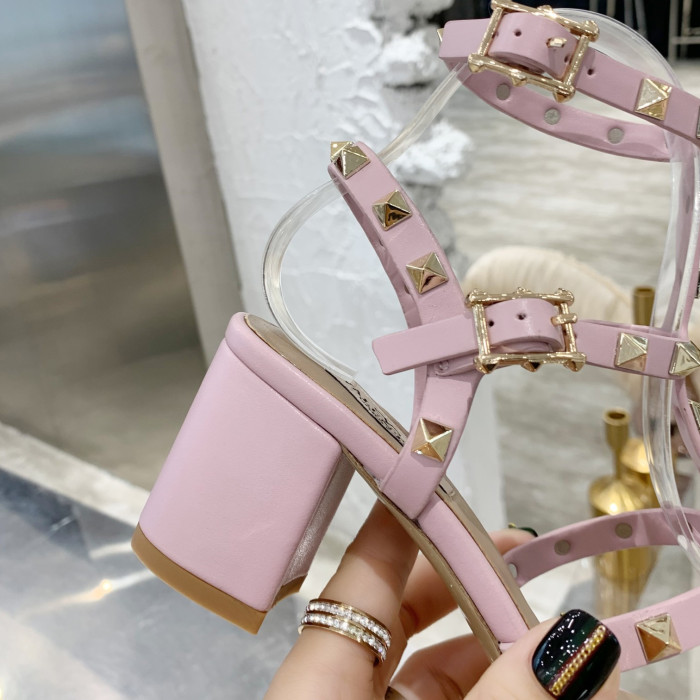 LK# High Quality Womens Shoes Sandals High Heel 6.5CM