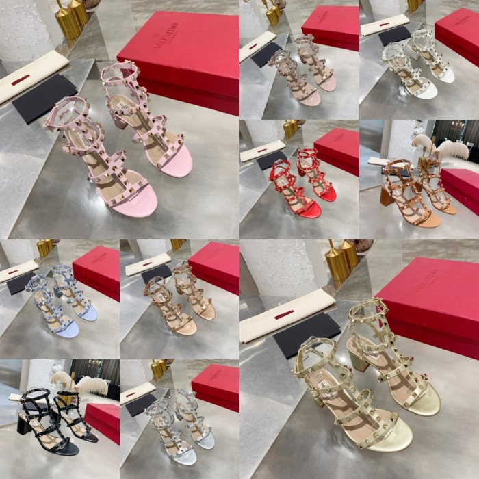 LK# High Quality Womens Shoes Sandals High Heel 6.5CM