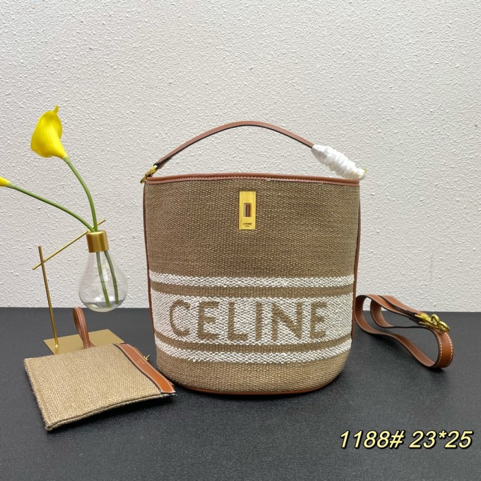 HML# High Quality Womens Bag Bucket Bag 23 X 23 X 25cm