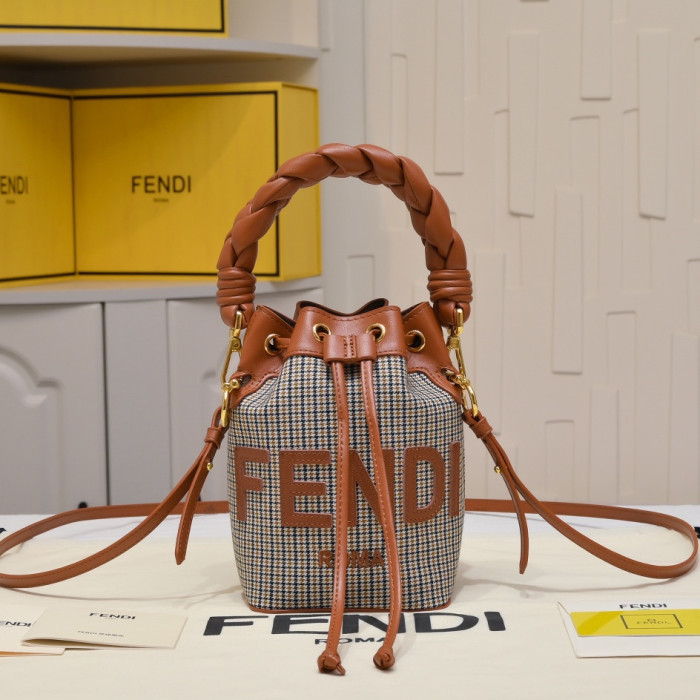 HML# High Quality Womens Mini Bag Bucket Bag 18×12×10CM