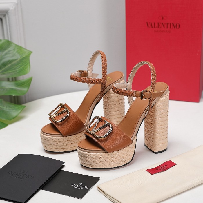 LK# High Quality Womens Shoes Sandals High Heel 13CM Platform 4CM
