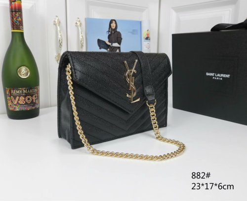 SM 882# Womens Crossbody Chain Bag 23*17*6CM