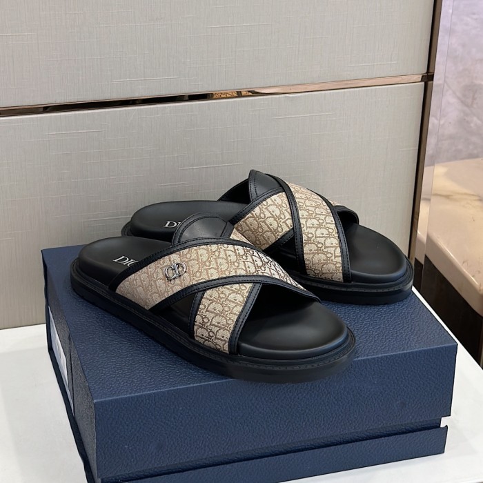 LK# High Quality Mens Slippers Sliders