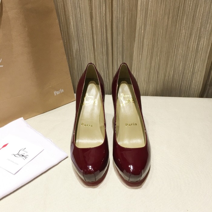 ALS# Womens High Heel Shoes Heel 10CM  Platform 3.5CM
