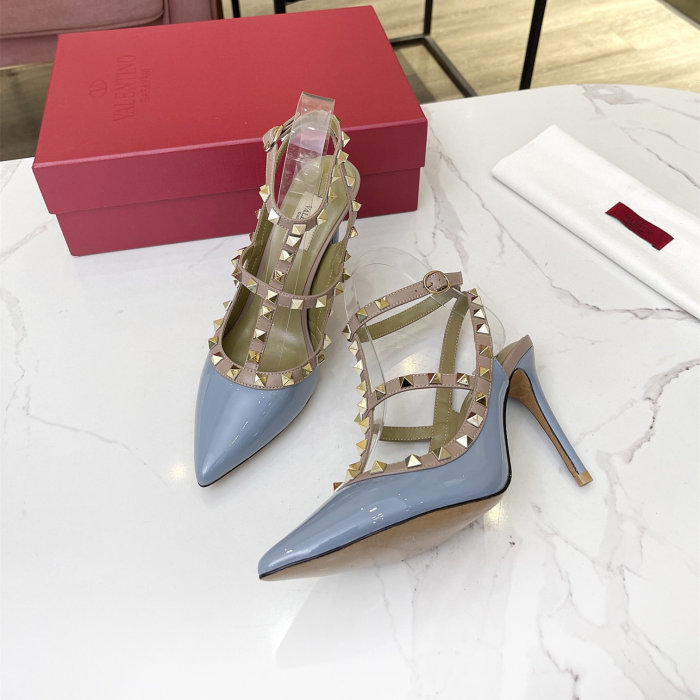 ALS# High Quality Womens Shoes Sandals High Heel 9.5CM