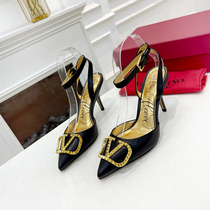 ALS# High Quality Womens Shoes Sandals High Heel 7.5CM