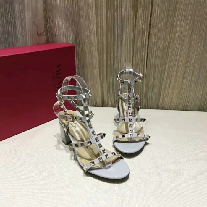 ALS# High Quality Womens Shoes Sandals High Heel 6.5CM