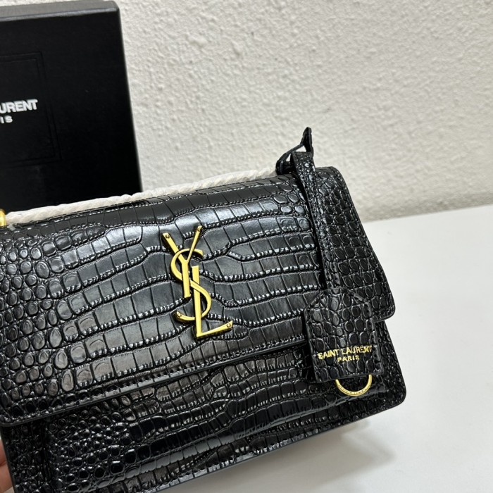 HML# High Quality Womens Sunset Chain Bag Messenger Bag 22x8x16CM