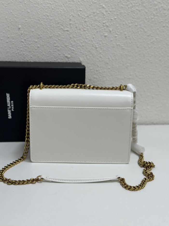 HML# High Quality Womens Sunset Chain Bag Messenger Bag 22x8x16CM