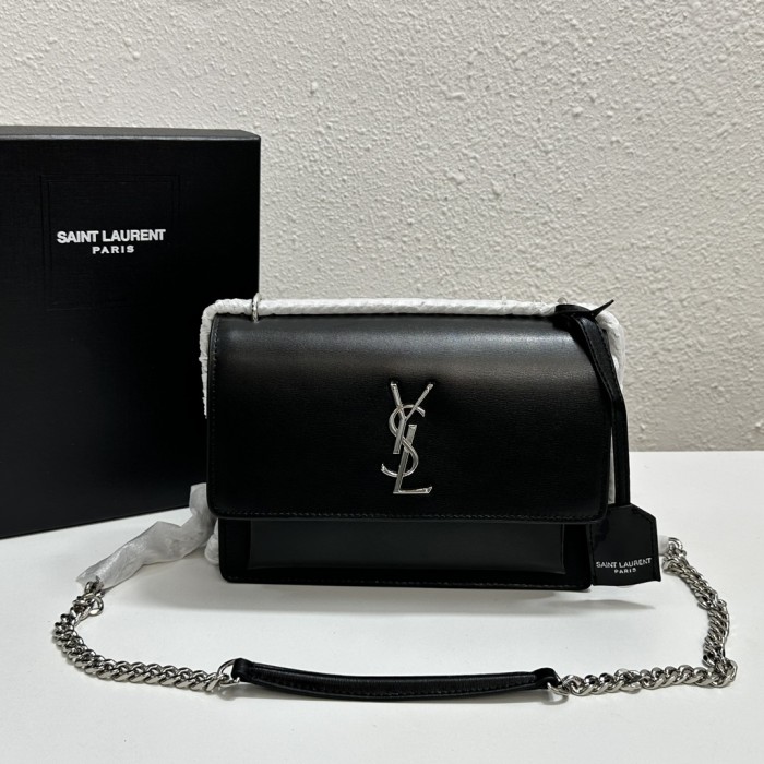 HML# High Quality Womens Sunset Chain Bag Messenger Bag 22x8x16CM