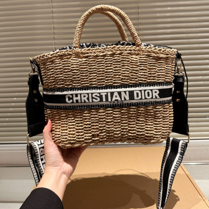 MZ# Womens Straw Bag Totes 27*21CM