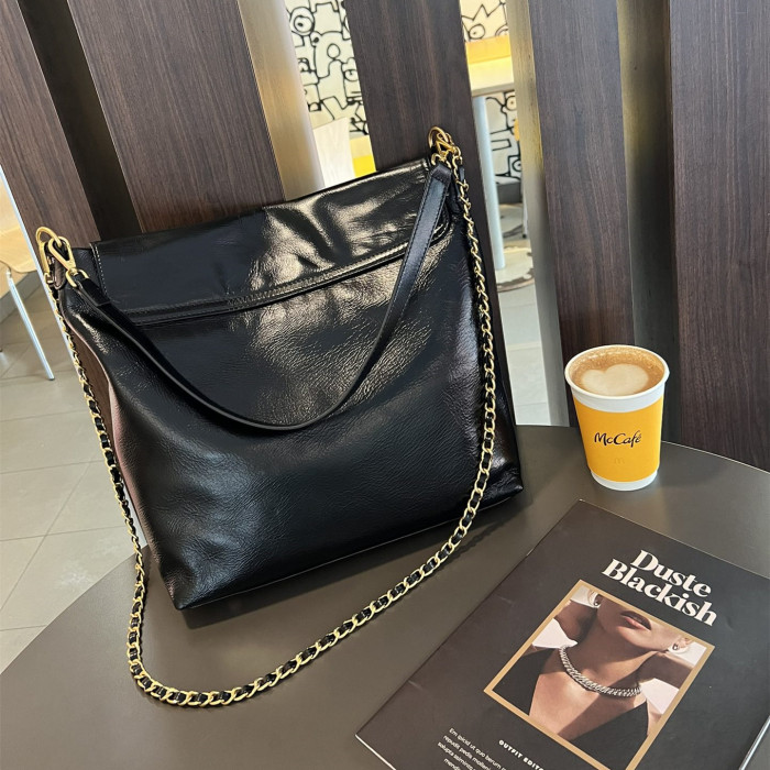 HML# High Quality Womens Shoulder Bag 31*11*32CM
