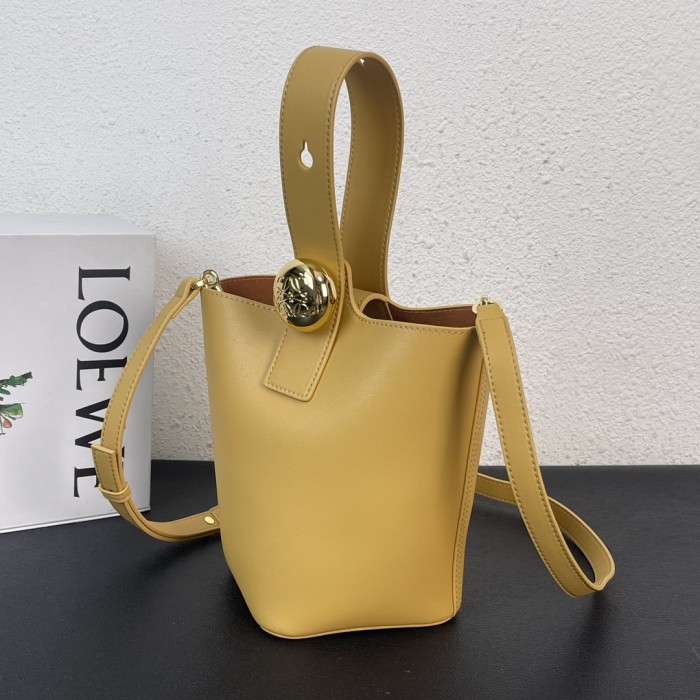 HML# High Quality Womens Mini Bucket Bag 16×20×17cm