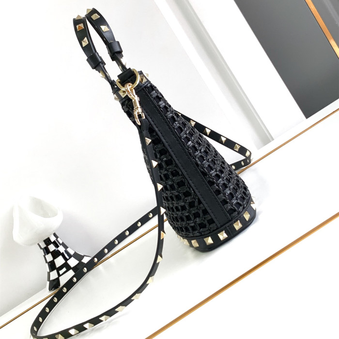 HML# High Quality Womens Bucket Bag 18*19*8cm