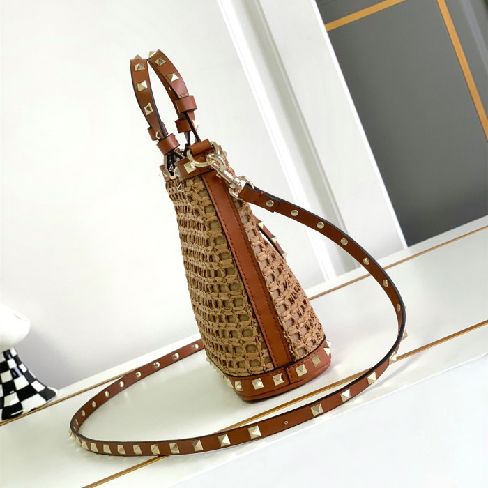 HML# High Quality Womens Bucket Bag 18*19*8cm