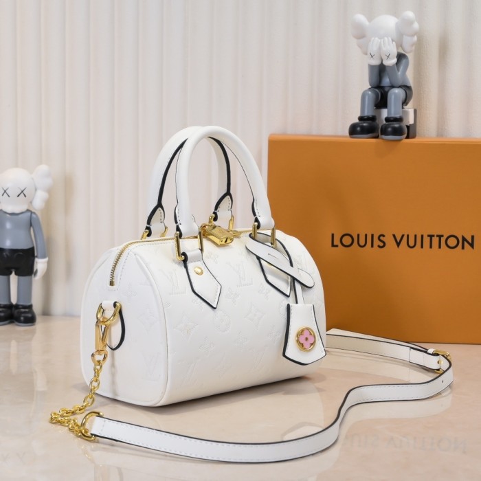 HML# High Quality Womens Speedy Bandoulière 20 Bag 20.5 x 13.5 x 12.0CM