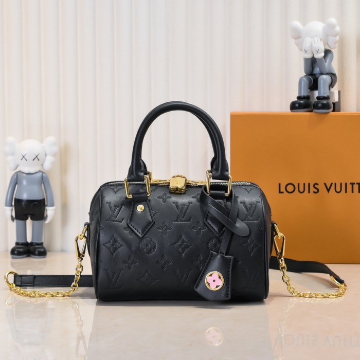 HML# High Quality Womens Speedy Bandoulière 20 Bag 20.5 x 13.5 x 12.0CM