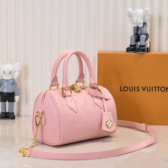 HML# High Quality Womens Speedy Bandoulière 20 Bag 20.5 x 13.5 x 12.0CM