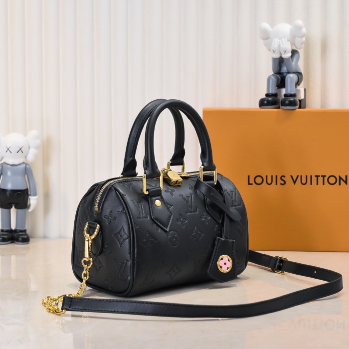 HML# High Quality Womens Speedy Bandoulière 20 Bag 20.5 x 13.5 x 12.0CM