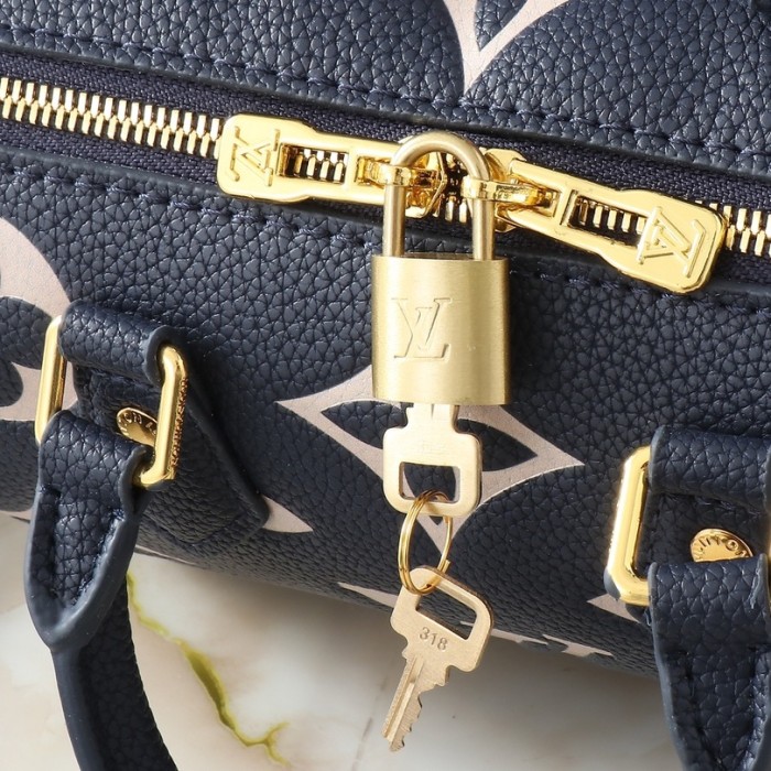 HML# High Quality Womens Speedy Bandoulière 20 Bag 20.5 x 13.5 x 12.0CM