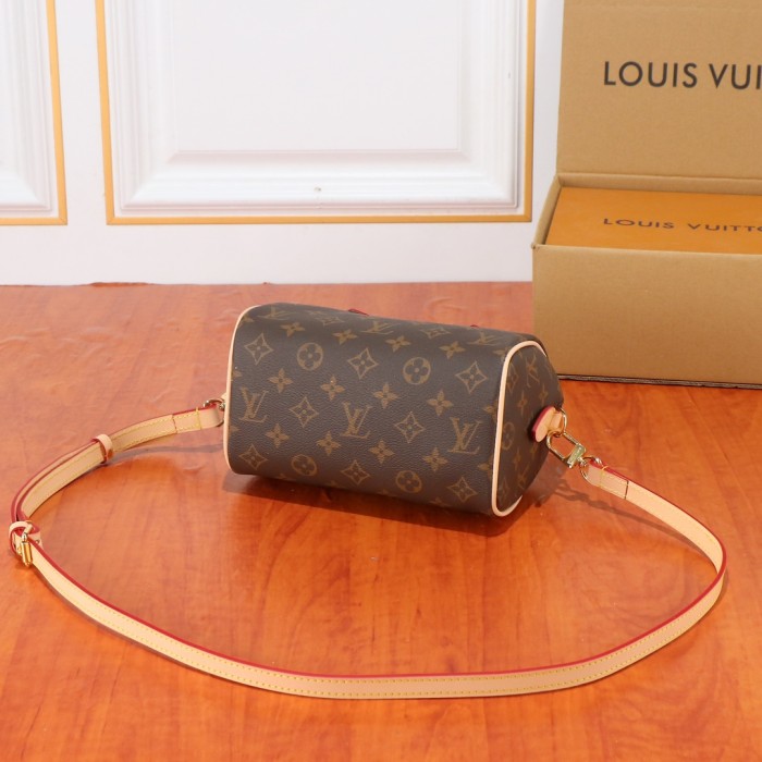 HML# High Quality Womens Speedy Bandoulière 20 Bag 20.5 x 13.5 x 12.0CM