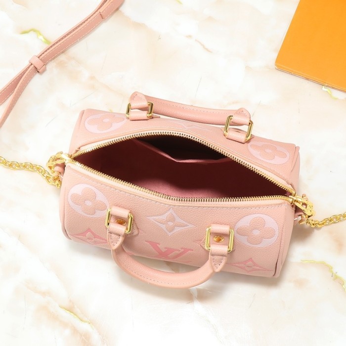 HML# High Quality Womens Speedy Bandoulière 20 Bag 20.5 x 13.5 x 12.0CM