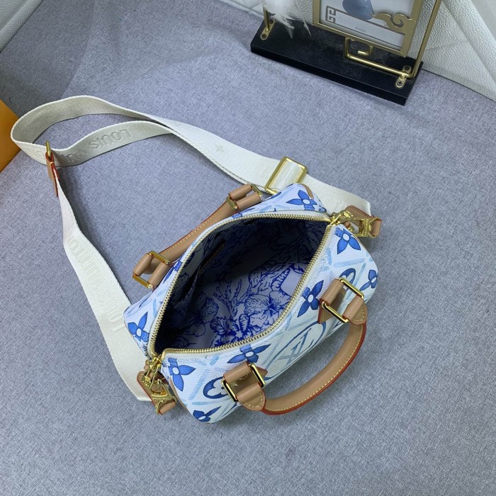 HML# High Quality Womens Speedy Bandoulière 20 Bag 20.5 x 13.5 x 12.0CM