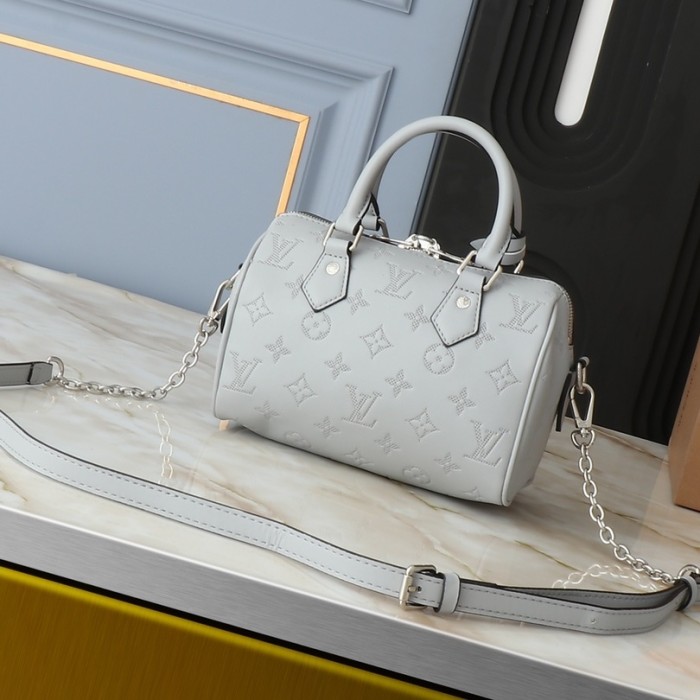 HML# High Quality Womens Speedy Bandoulière 20 Bag 20.5 x 13.5 x 12.0CM
