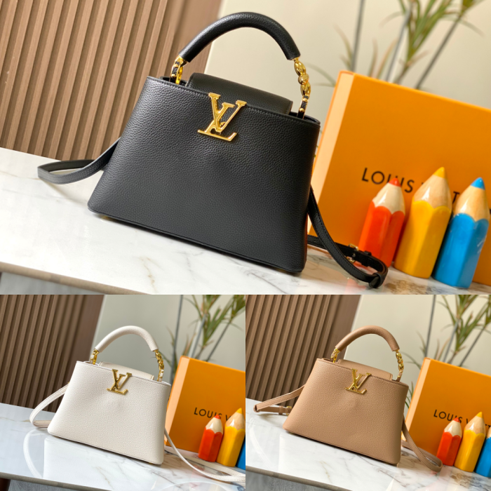 HML# High Quality Womens Capucines  Bag Handbag Shoulder Bag 26.5 x17.5 x9CM
