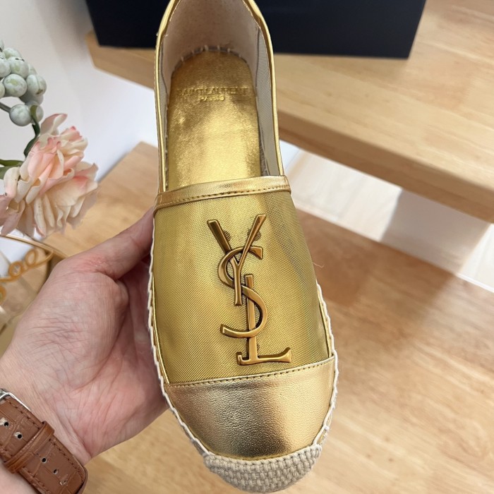 ALS# High Quality Womens Espadrilles ​Mesh Flats Shoes