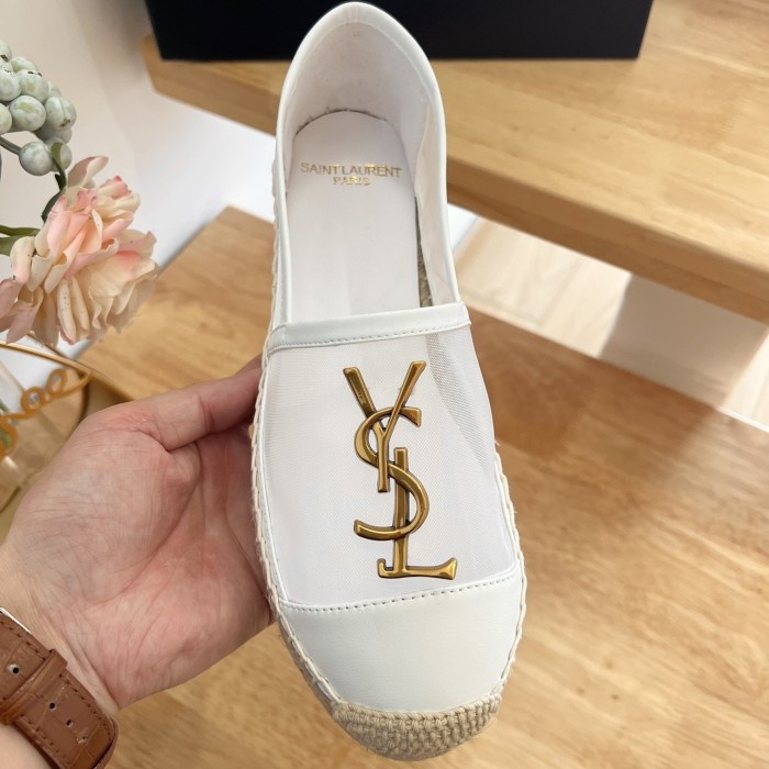 ALS# High Quality Womens Espadrilles ​Mesh Flats Shoes